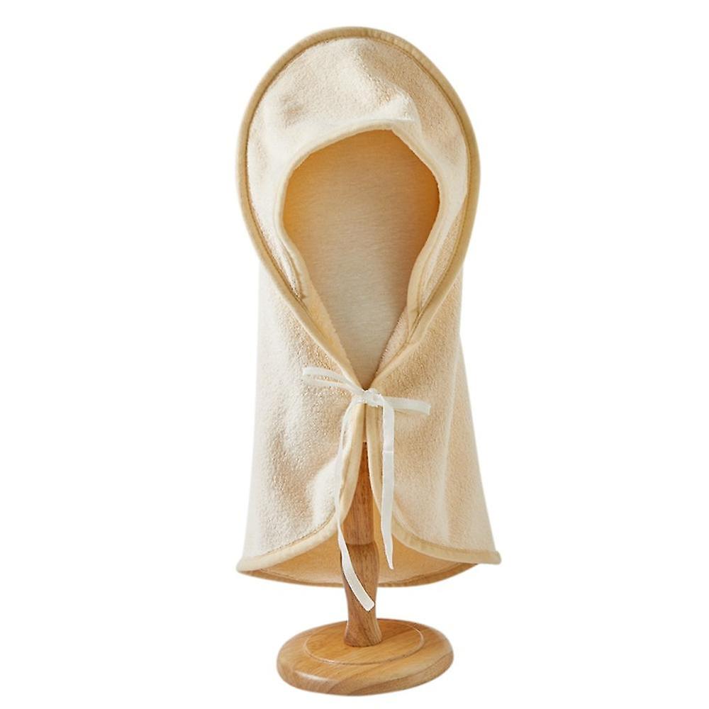 Hooded Bath Pet Towel For Dogs And Cats，microfibre Fast Drying Super Absorbent Pet Dog Cat Bath Robe Towel-beige