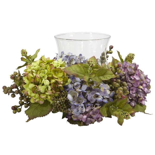 7 Mixed Hydrangea Candelabrum