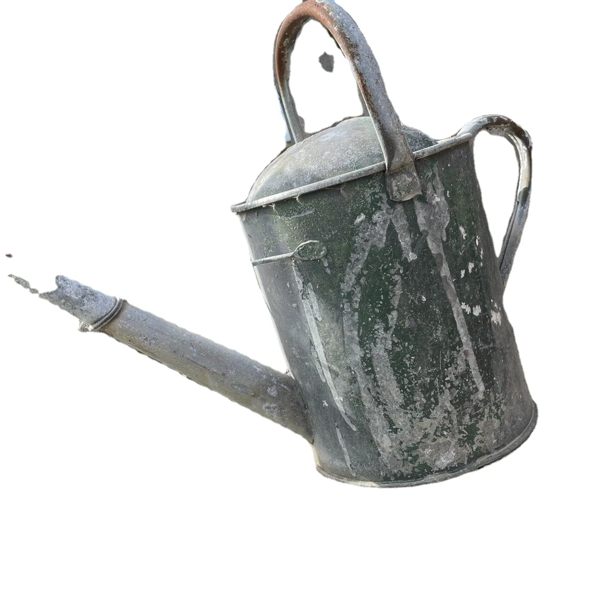 Indian supplies large capacity galvanized metal water can powder coated metal watering can for home   garden decor farm plant wa