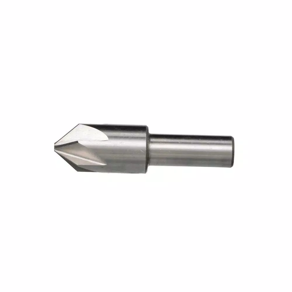 Drill America 1-1/4 in. 100-Degree High Speed Steel Countersink Bit with 6 Flutes and#8211; XDC Depot