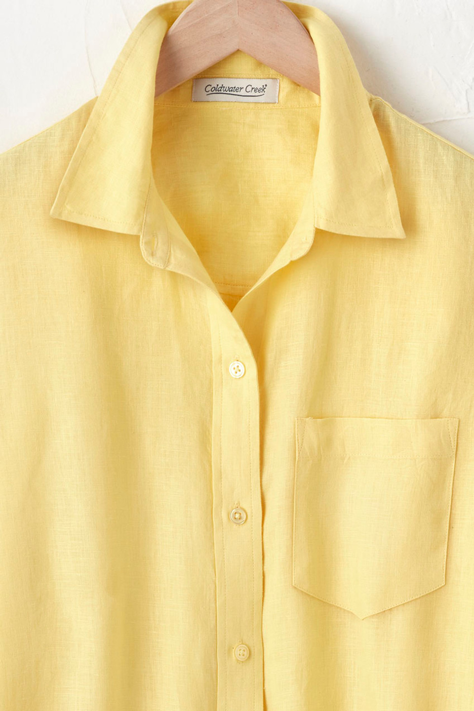 Linen Big Shirt - Coldwater Creek