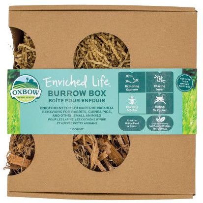 Oxbow Enriched Life Burrow Box Small Pet Toy