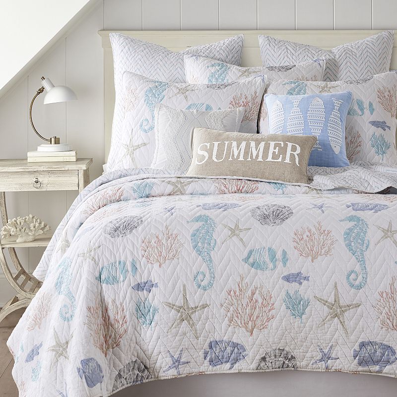 Levtex Home Blue Sea Quilt Set with Shams