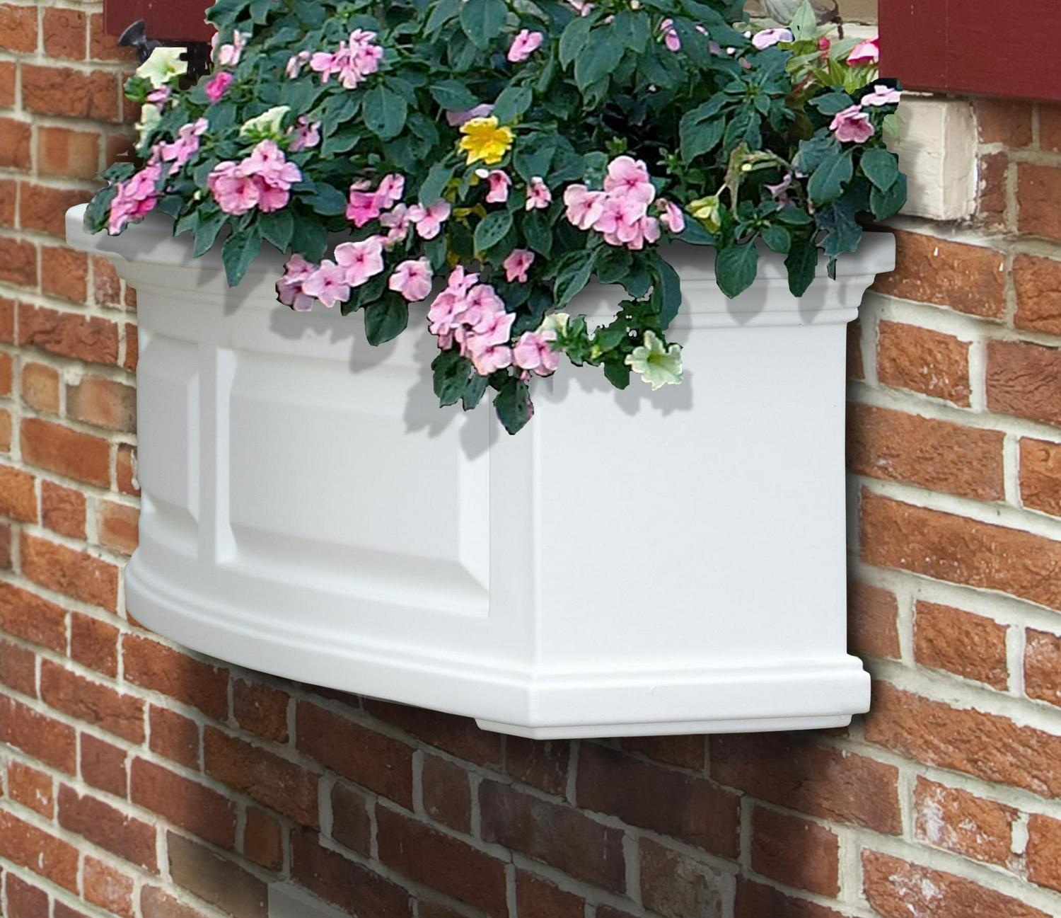 Nantucket Window Box 2FT White