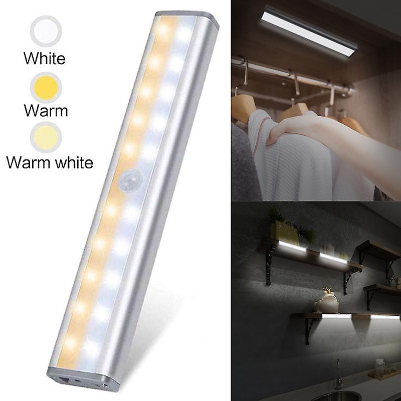 20 Led Motion Sensor Closet Light Dimmable Wireless Lights For Cabinet Stair Hallway