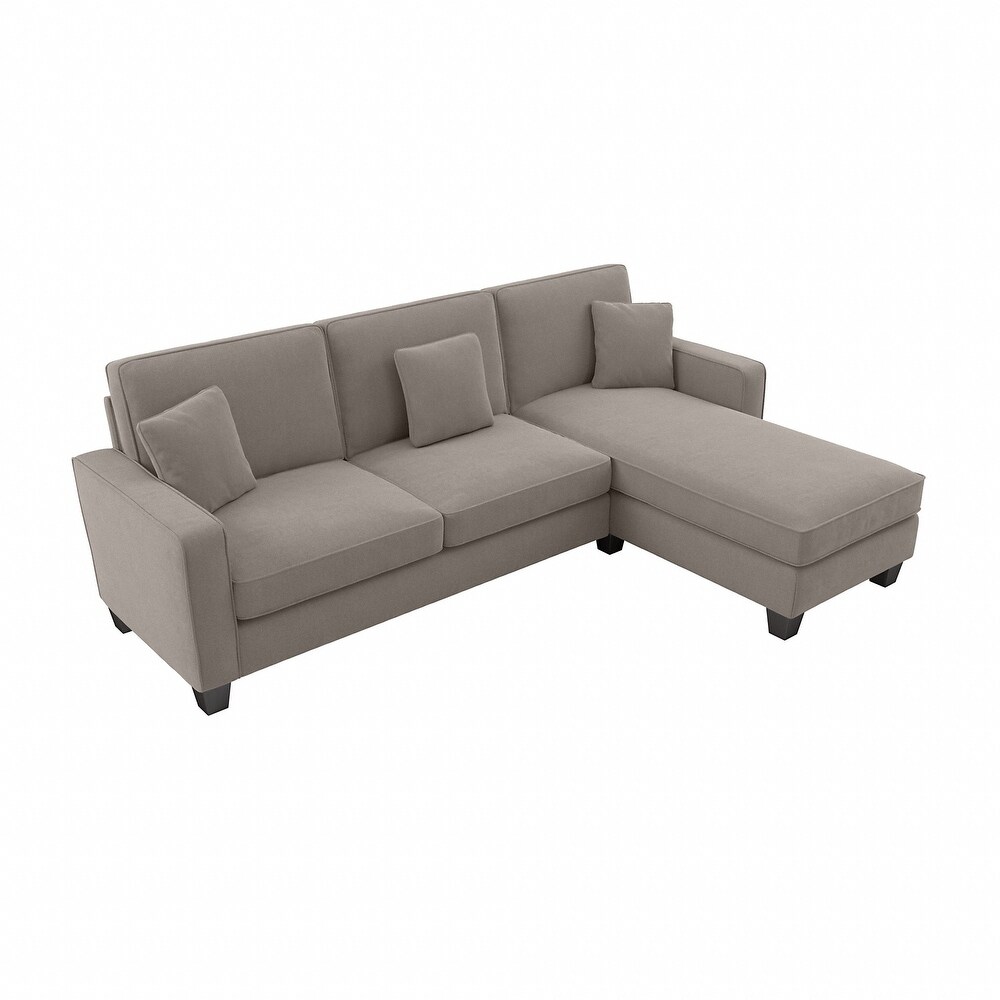 Stockton 102 in. Sectional Sofa w/ Reversible Chaise by Bush Furniture