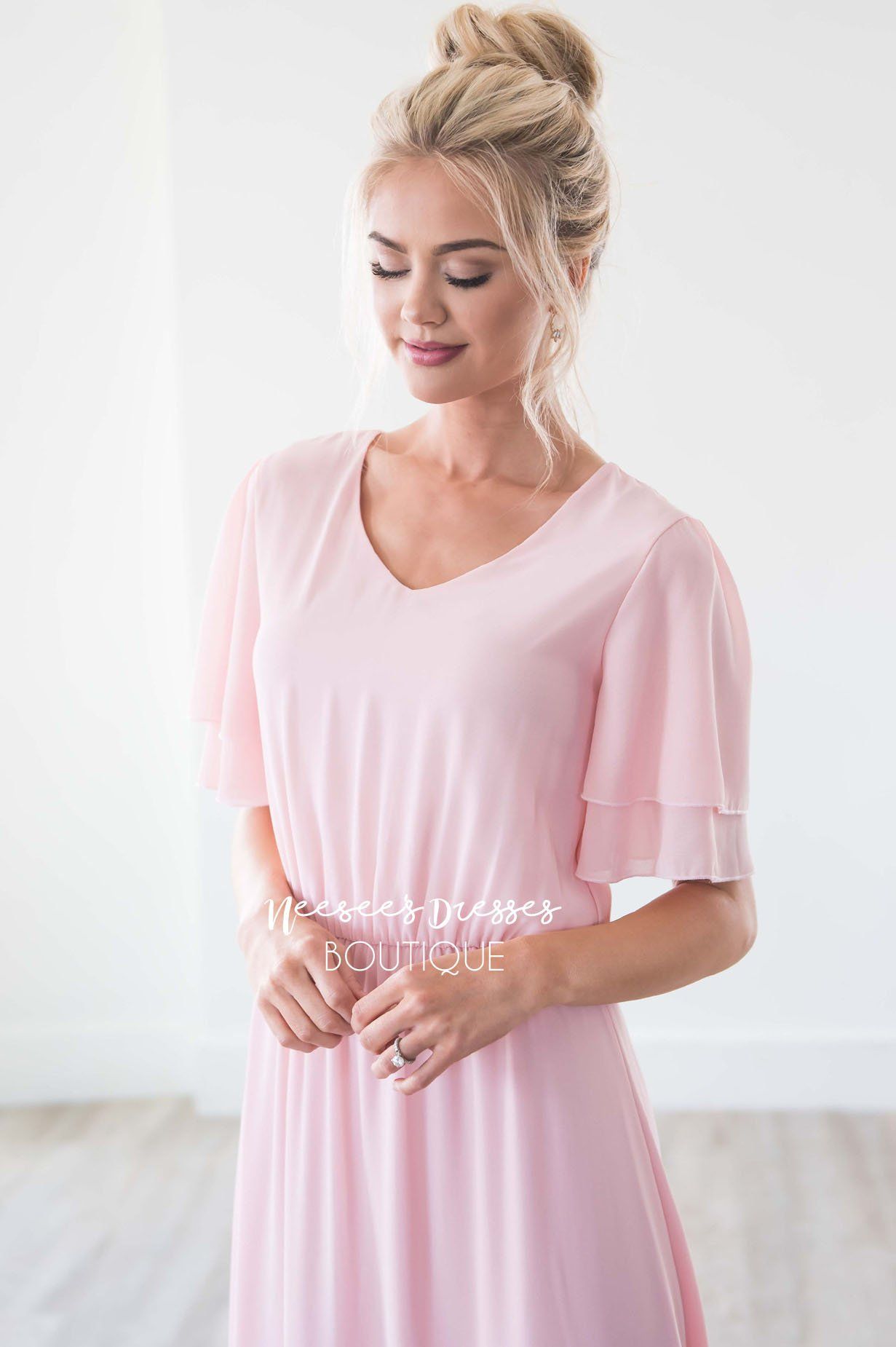 The Chloe Chiffon Maxi Dress