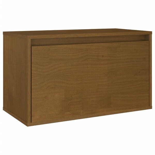 vidaXL TV Cabinets 3 pcs Honey Brown Solid Wood Pine - 23.6