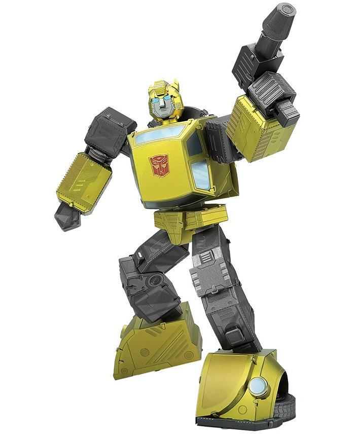 University Games Fascinations Metal Earth 3D Metal Model Kit Transformers Color Bumblebee