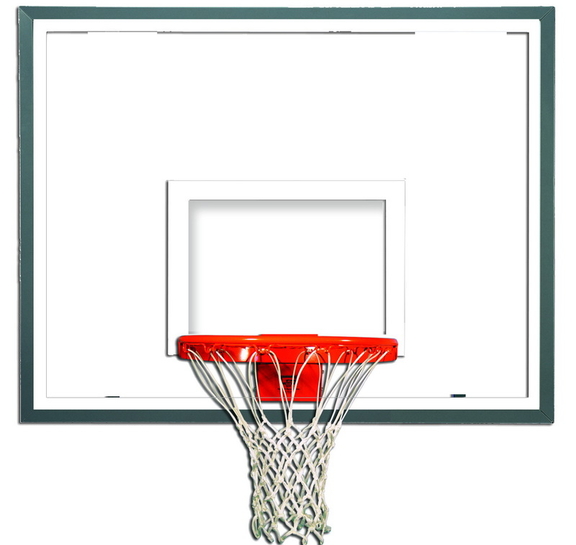 GARED 3050 42x 54 Rectangular Glass Backboard wi...