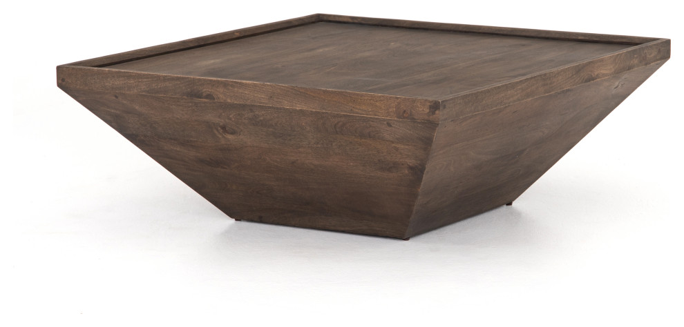 Drake Coffee Table  Aged Brown   Transitional   Coffee Tables   by Four Hands  Houzz