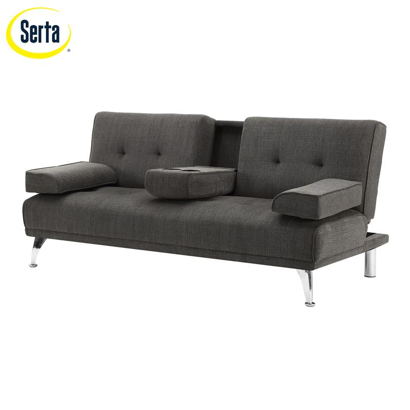 Lifestyle Solutions Michigan Dream Lift Convertible by Serta in Charcoal Gray