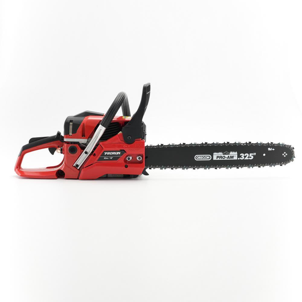 PRORUN 45cc 18in 2Cycle GasPowered Chainsaw