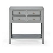 Alaterre Furniture Coventry 4-Drawer Console Table