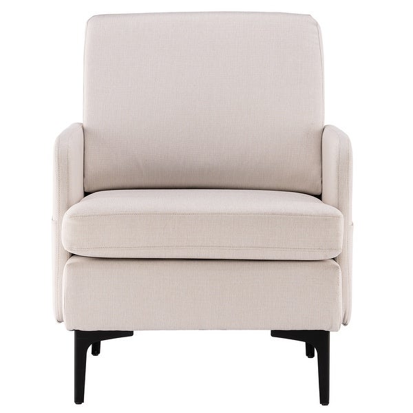 Lounge Chair， Comfy Single Sofa Accent Chair for Bedroom Living Room