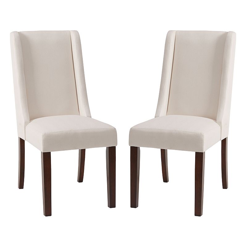 Madison Park Victor Wingback Dining Chair 2-piece Set