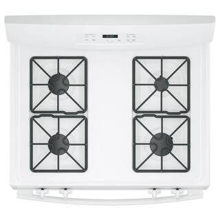 GE 30 in. 4.8 cu. ft. Freestanding Gas Range in White JGBS60DEKWW