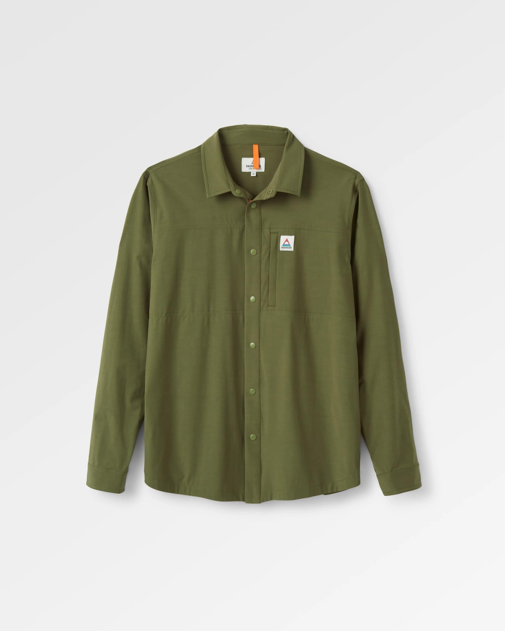 Traveller Stretch Shirt - Khaki