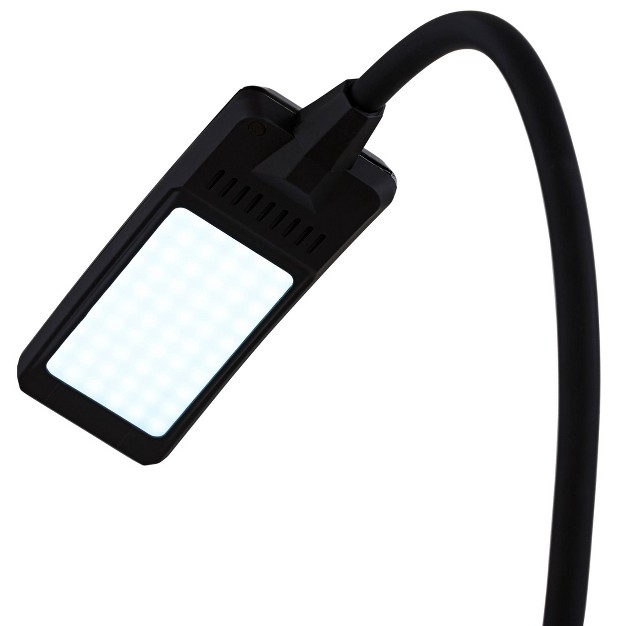 High Black With Usb Charging Port Led Gooseneck Touch On Off Dimmer For Bedroom Bedside Office House Desk