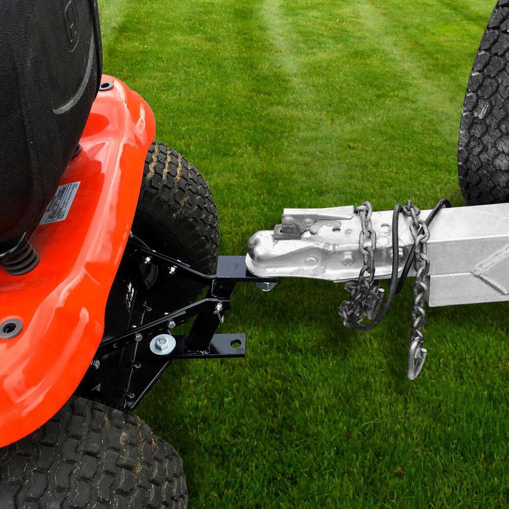 YARD TUFF Universal Fit Lawn Tractor Hitch with Custom Fit Brackets YTF-LTHB