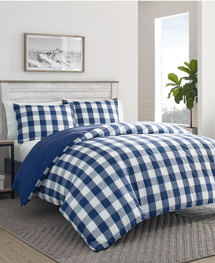 Eddie Bauer Lakehouse Plaid Full Queen Comforter Set