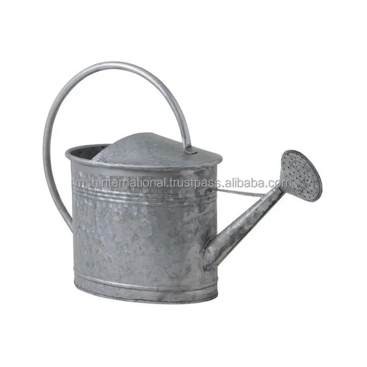 Galvanized Watering Can Top Quality Indian Stylish Handmade Water Can Traditional Designer Wholesale Luxury Watering Cane