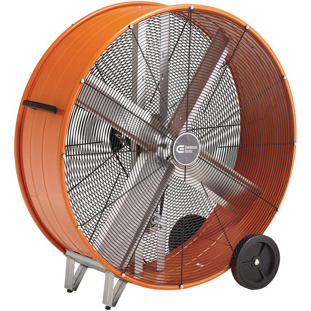 Commercial Electric 42 in. Heavy Duty Belt Drive Drum Fan BF42BDCE