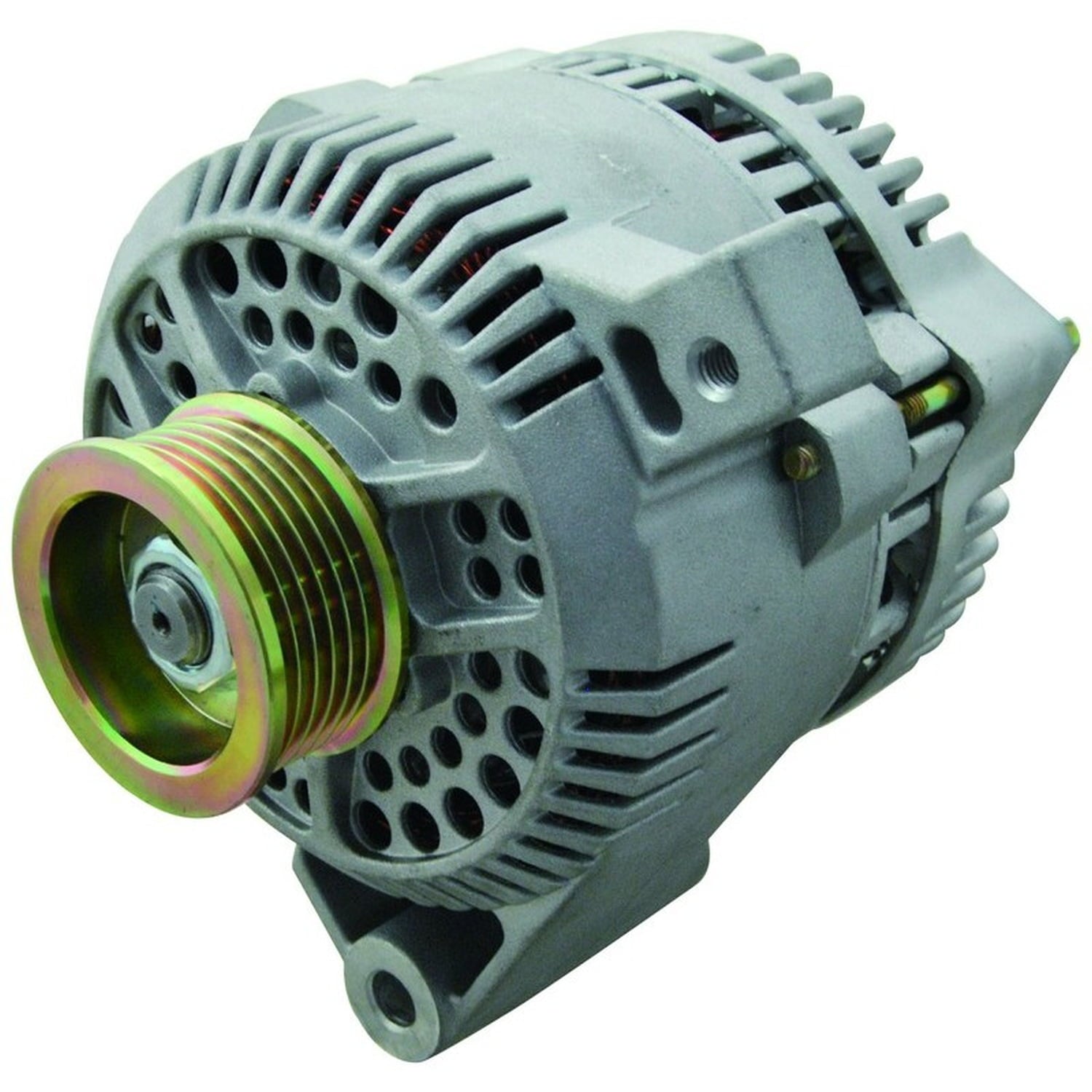 New Alternator Compatible With Ford F-150 F-250 F-350 L6 4.9L 95-96 E-150 E-350 Econoline/Club Wagon L6 4.9L and E-250 Econoline L6 4.9L 92-96 F2PU-10346-GA 400-14024 AFD0029 7755