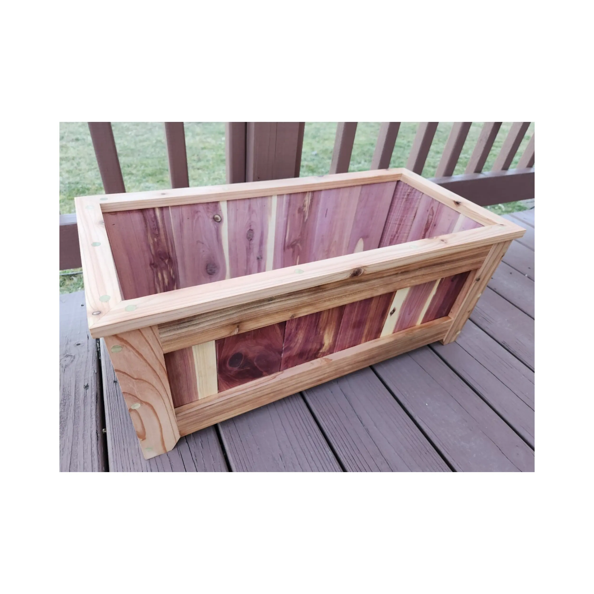 Wooden Raised Gardening Bed Cedar Planter Small Square Wholesale Solid Wood Wooden Planters Boxes For Plants