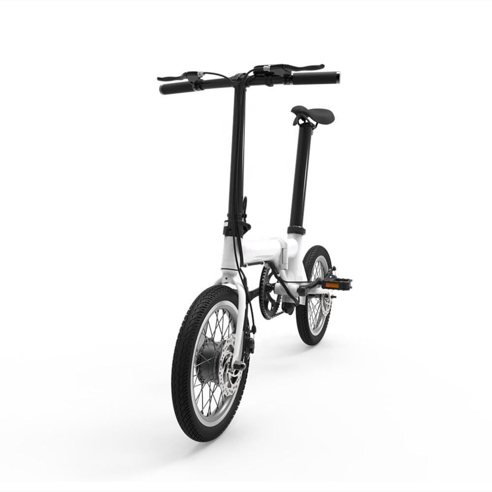 easy charging fold up electric ebike 16 inch with spoke wheel for commuters/electric cycle