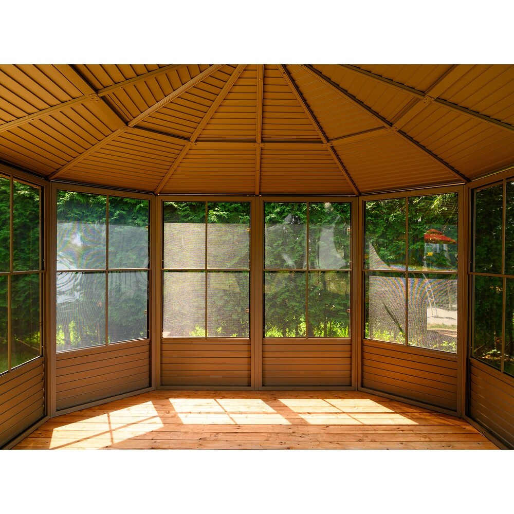 Florence   Solarium 12x15 Metal Roof
