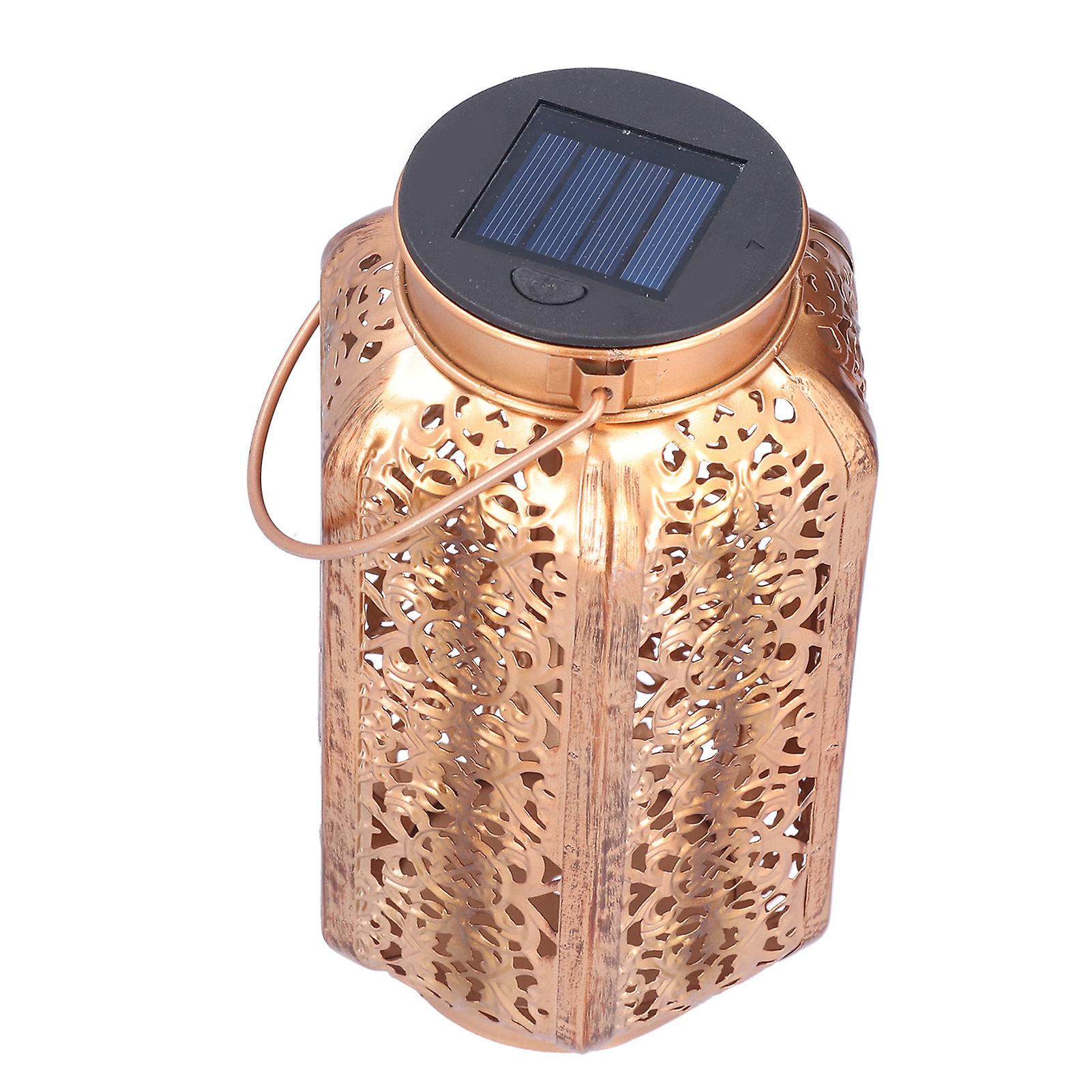 Solar Lantern Energy Saving Environmental Friendly Outdoor Hanging Lights Automatic Charging Garden Decoration