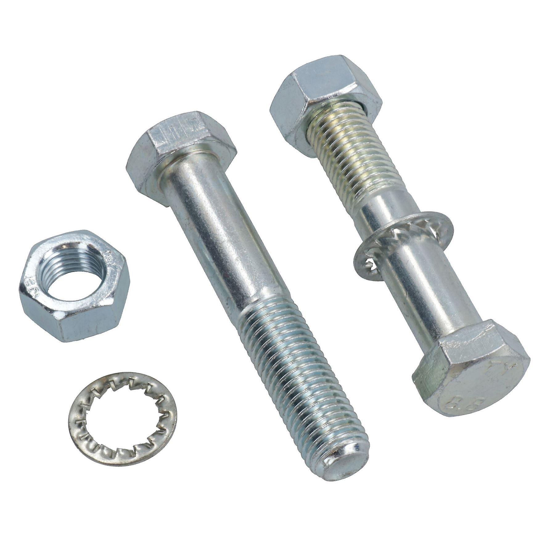 M16 (16mm) x 90mm High Tensile Tow Bar Ball Fixing Bolts Washers + Nuts 50 Pack