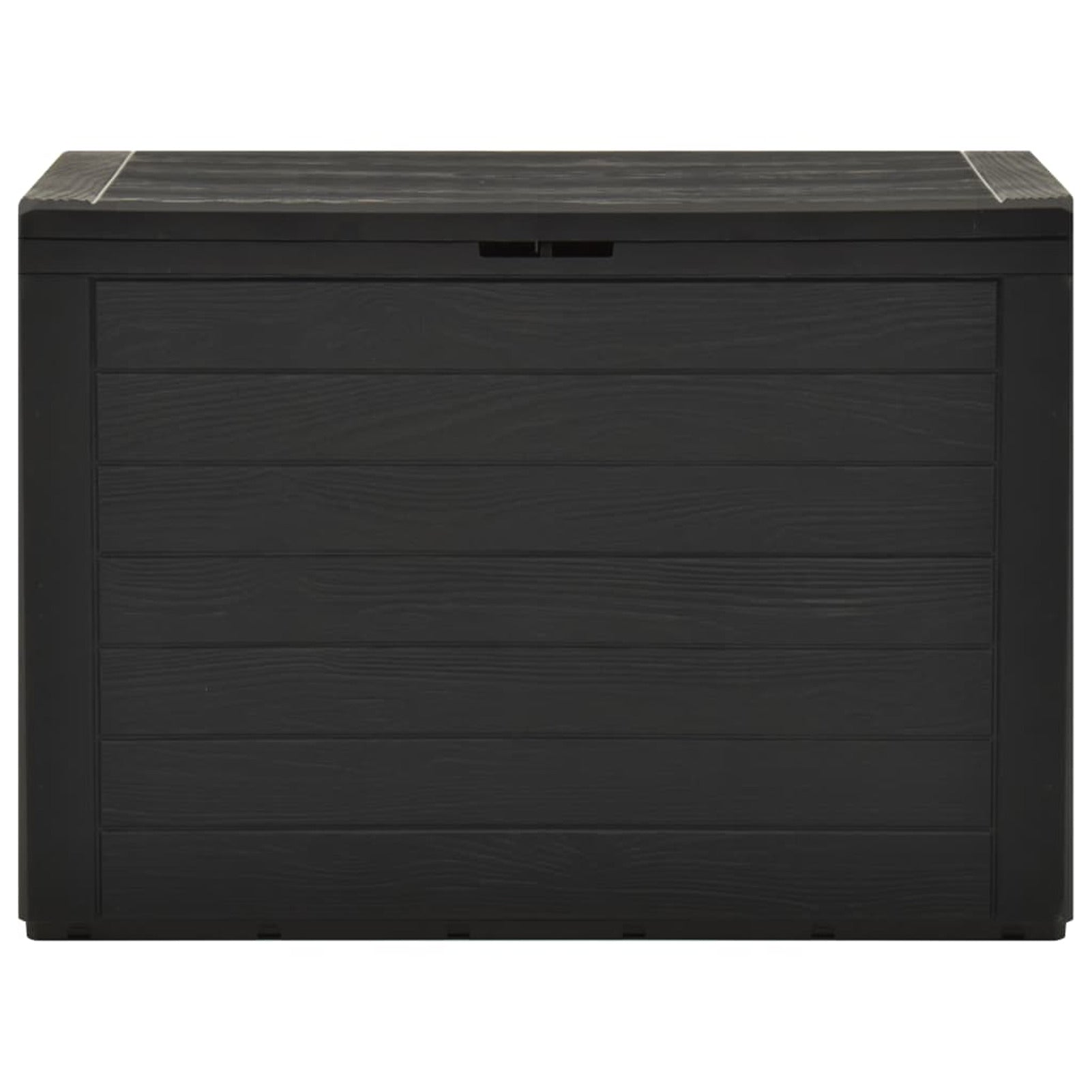 Lixada Garden Storage Box Anthracite 38.7"x17.3"x21.7"