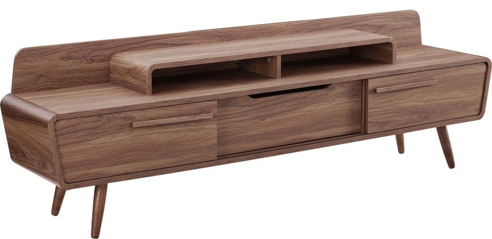 Luray Tv Stand   Midcentury   Entertainment Centers And Tv Stands   by HedgeApple  Houzz