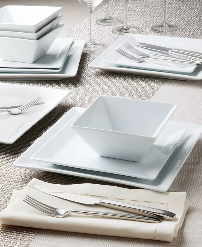 The Cellar 12 Pc. Square Dinnerware Set Service for 4