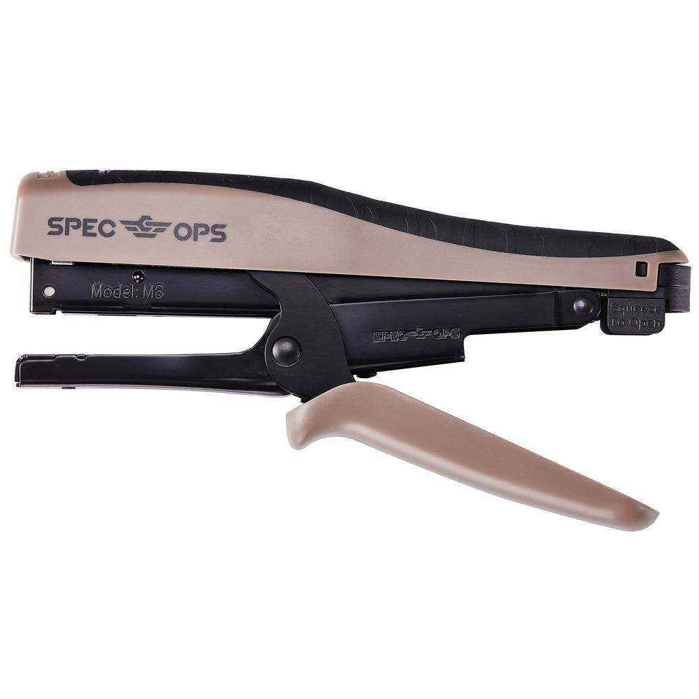 SPEC OPS Heavy-Duty 45 Sheet Plier Stapler Comfort Grip M8