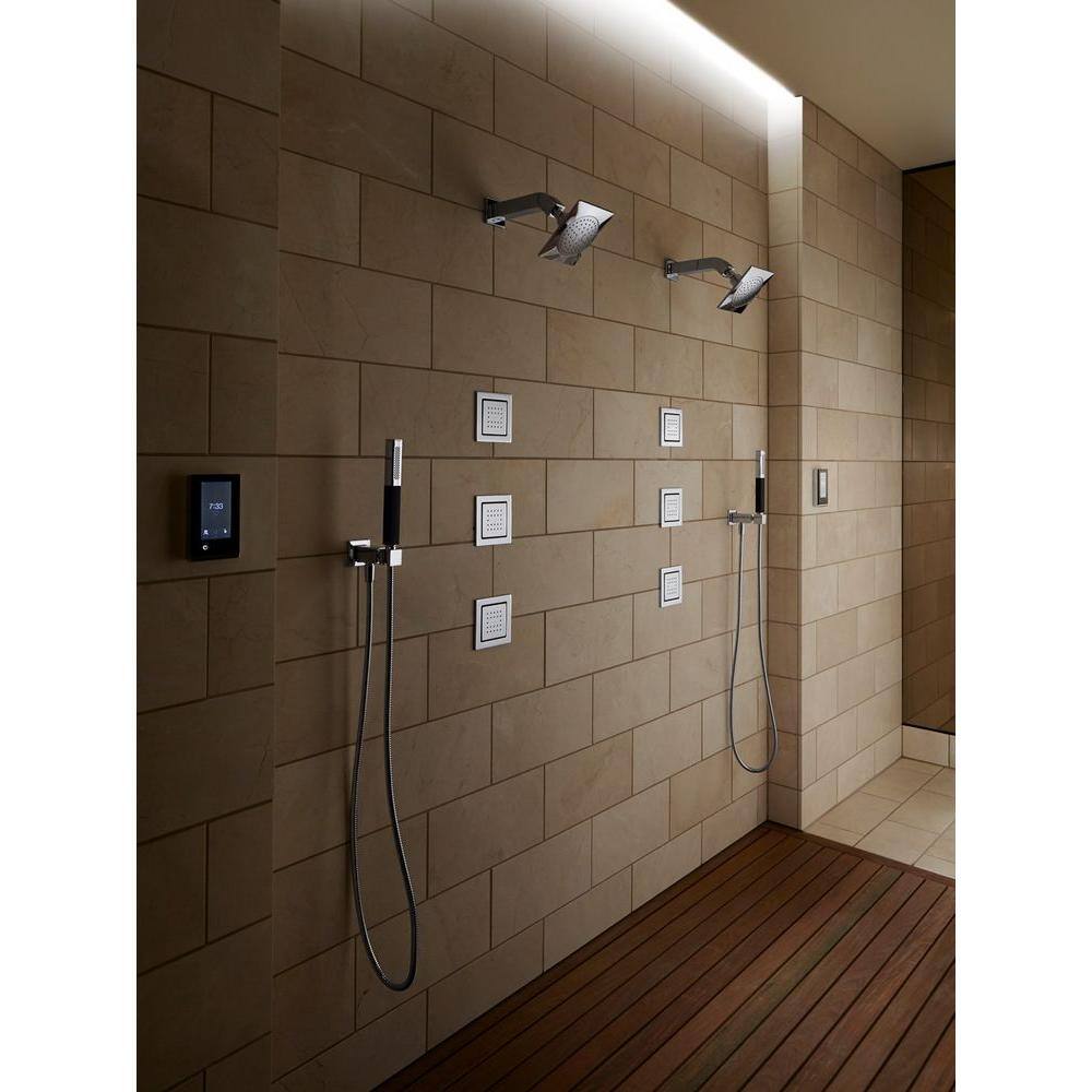 KOHLER Loure Wall-Mount Metal Handshower Holder in Polished Chrome K-14791-CP