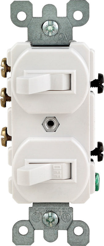 3WAY SWITCH SP 15A WHT