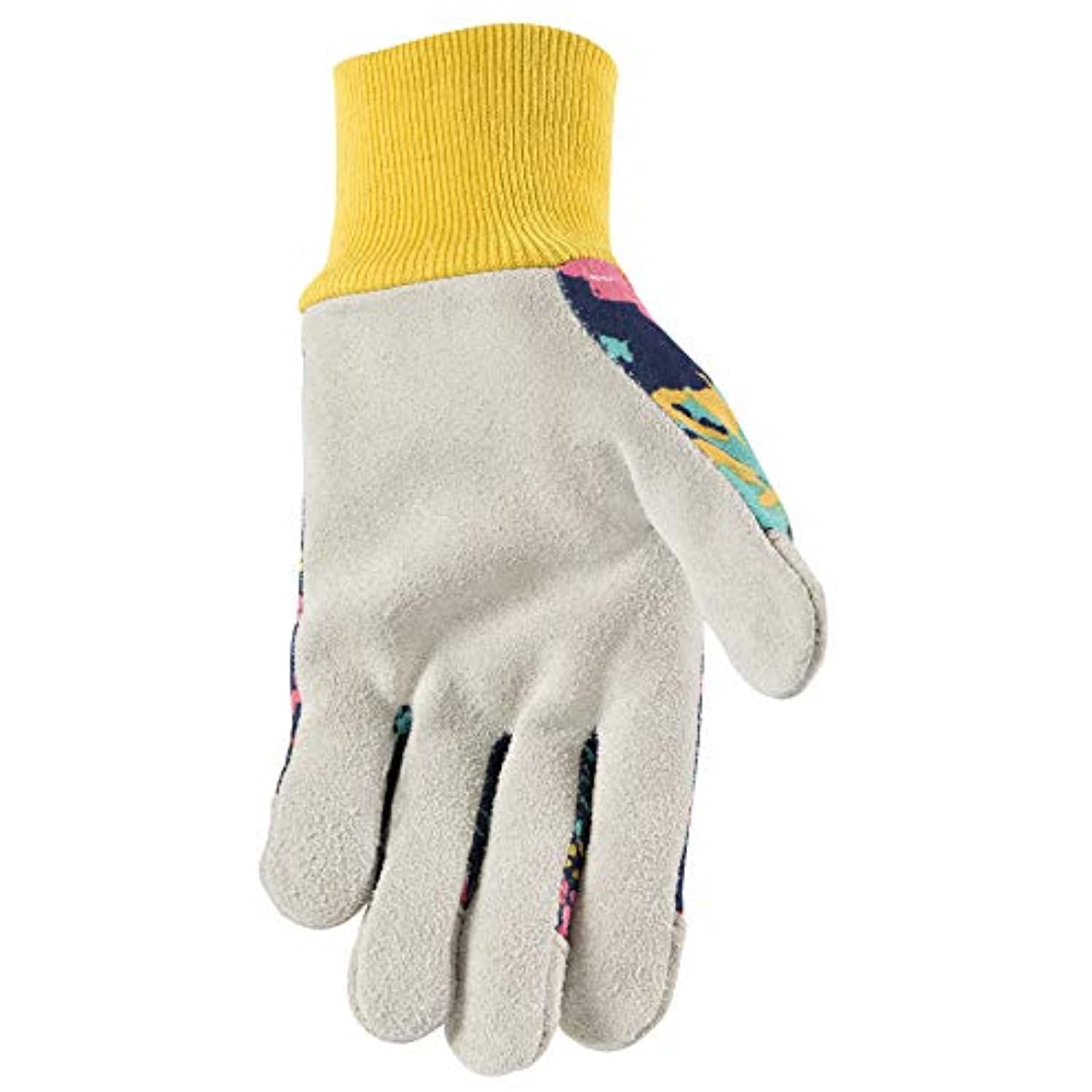 Wells Lamont 7011005 Women Indoor & Outdoor Liberty Print Gardening Gloves&#44; Multi Color - Small - 2 Count