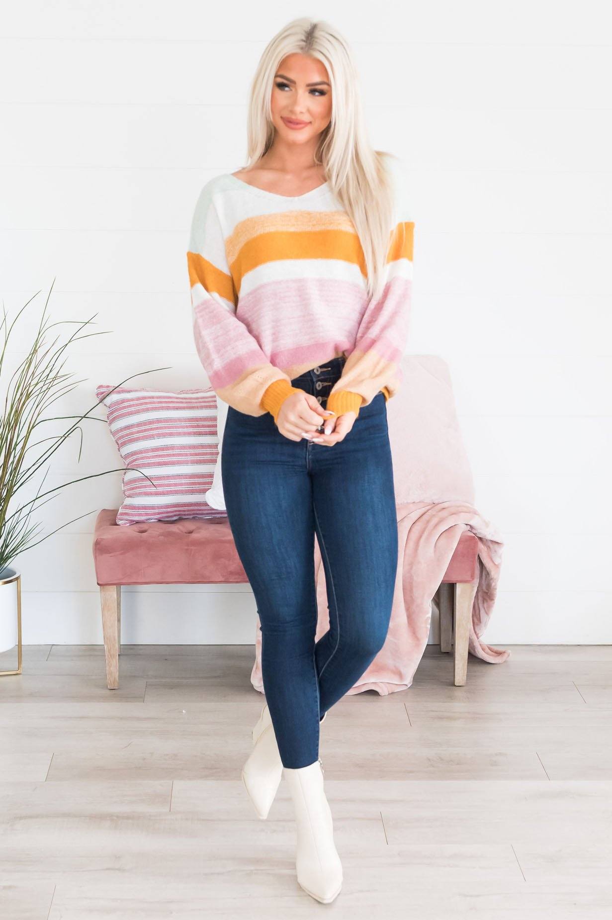 Bonfire Nights Modest Sweater