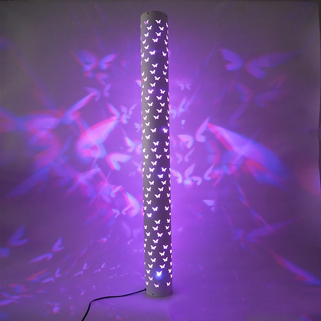 LED Floor Lamp Butterfly Tall Corner Light For Living Room Ambient Night Light Romantic Column Standing Light Modern LED Floor Lamp for Bedroom