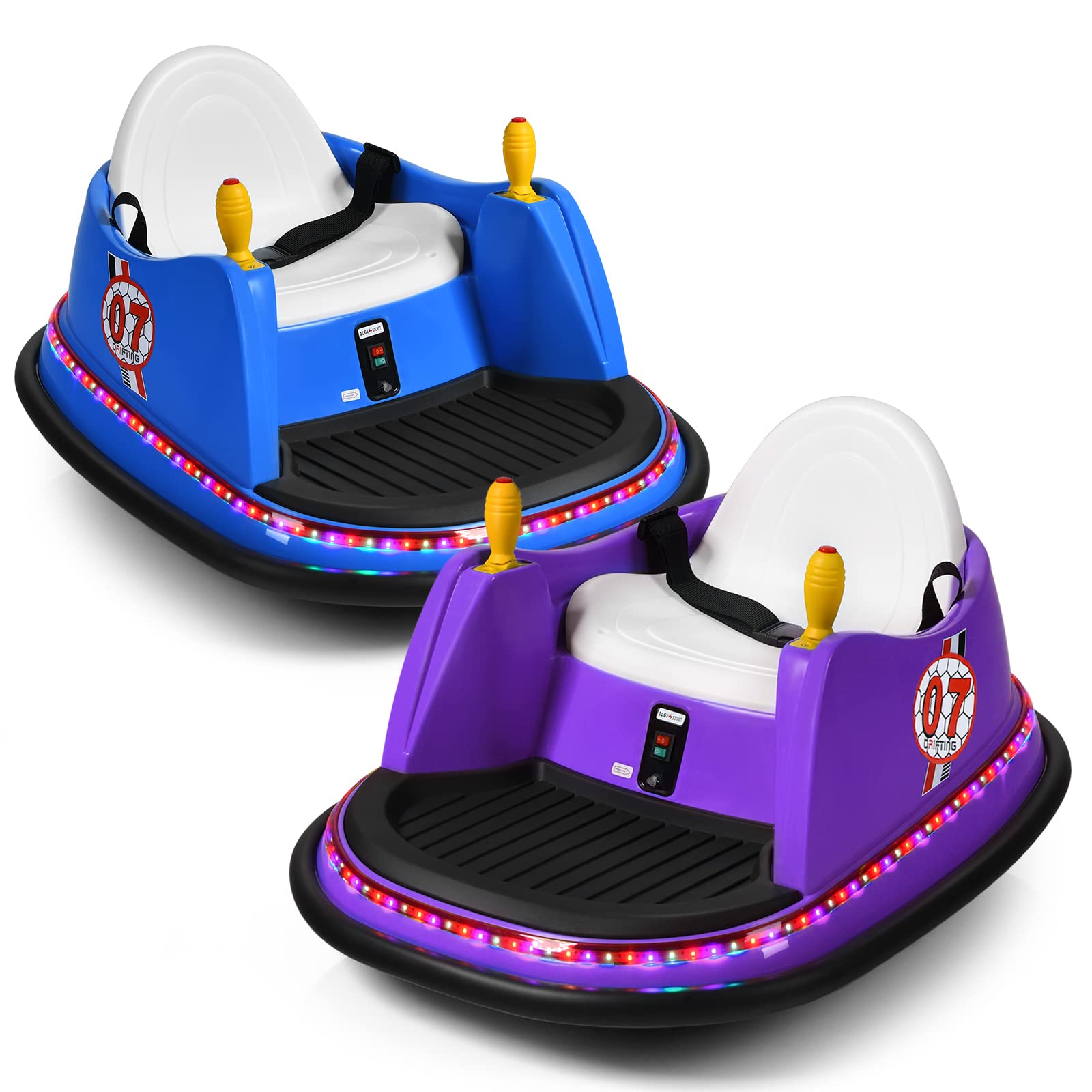 Bumper Car for Kids, 6V Battery Powered Electric Vehicle