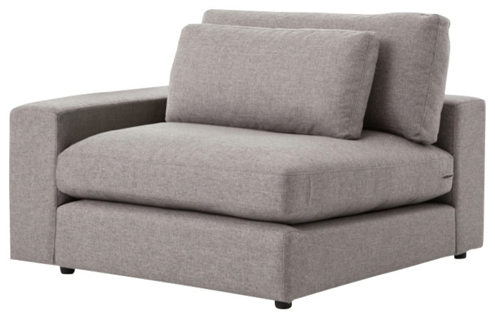 Brooklyn Left Arm Sectional   Transitional   Armchairs And Accent Chairs   by Marco Polo Imports  Houzz