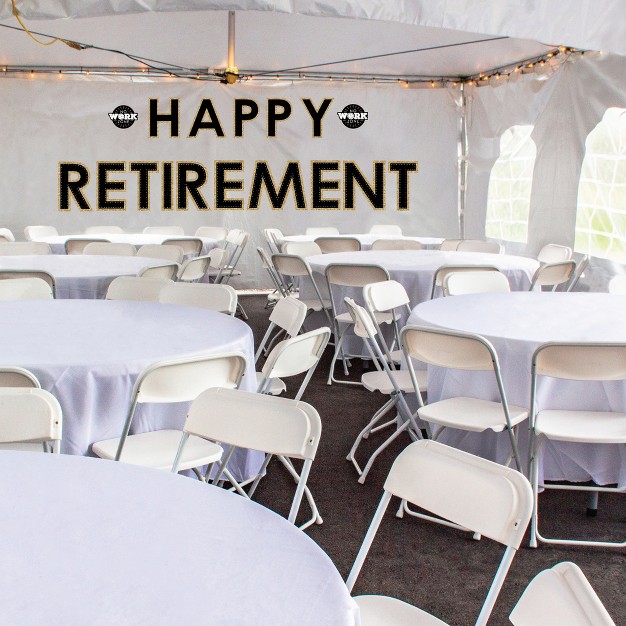 Big Dot Of Happiness Happy Retirement Peel And Stick Retirement Party Large Banner Wall Decals Happy Retirement