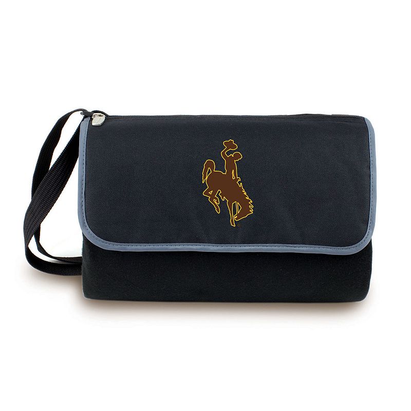 Picnic Time Wyoming Cowboys Blanket Tote