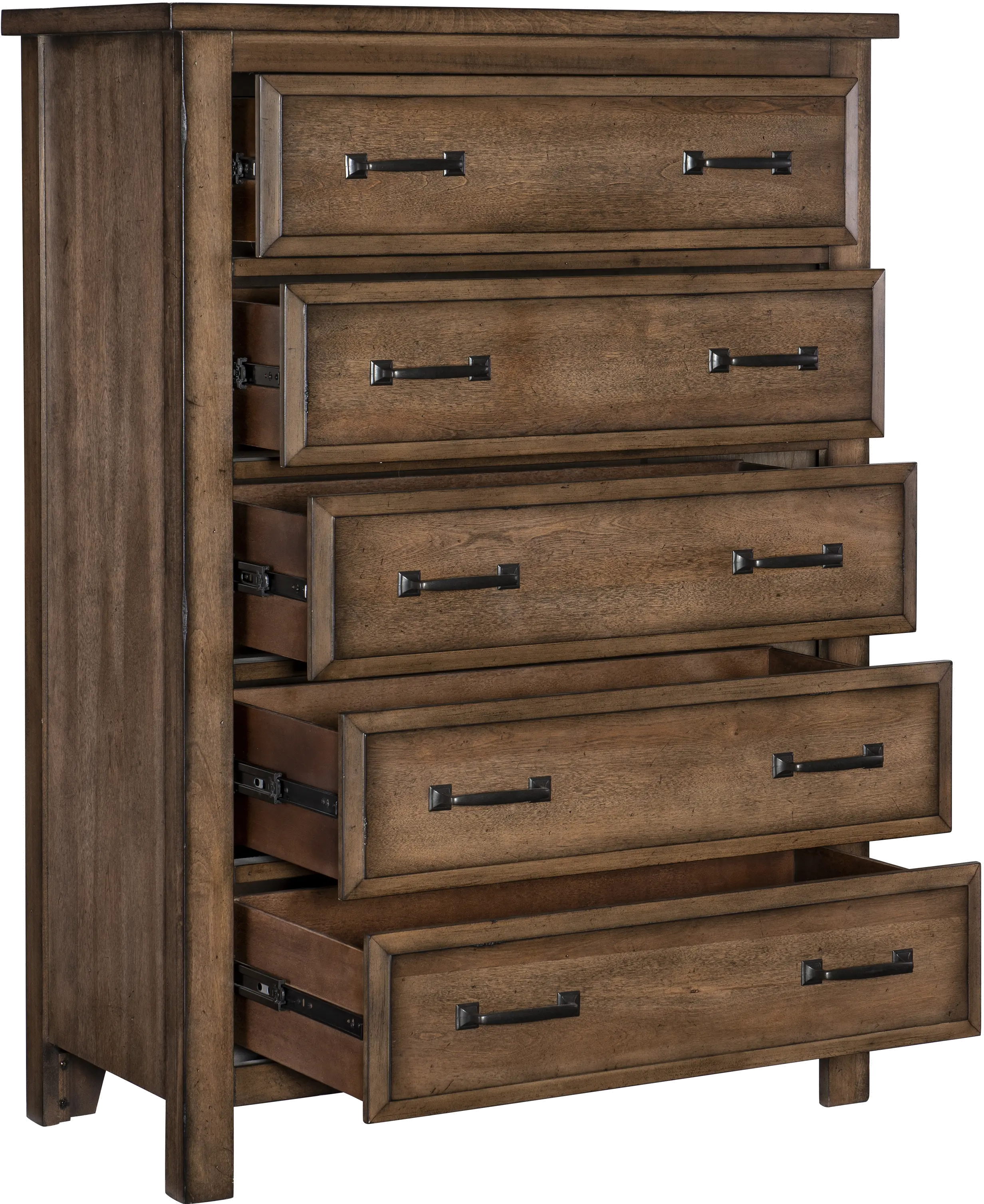 Brendan Pecan Brown Chest of Drawers