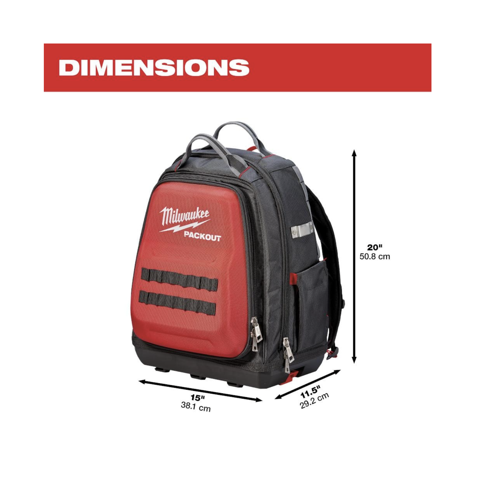 Milwaukee 15 In. Packout Backpack