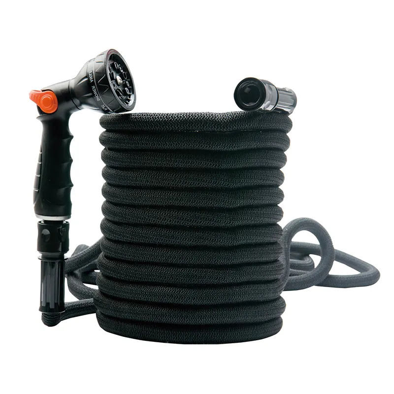 Hot Factory Supply Direct Sale 75ft Garden Hose With Sprayer Telescopic Magic Water Garden Hose