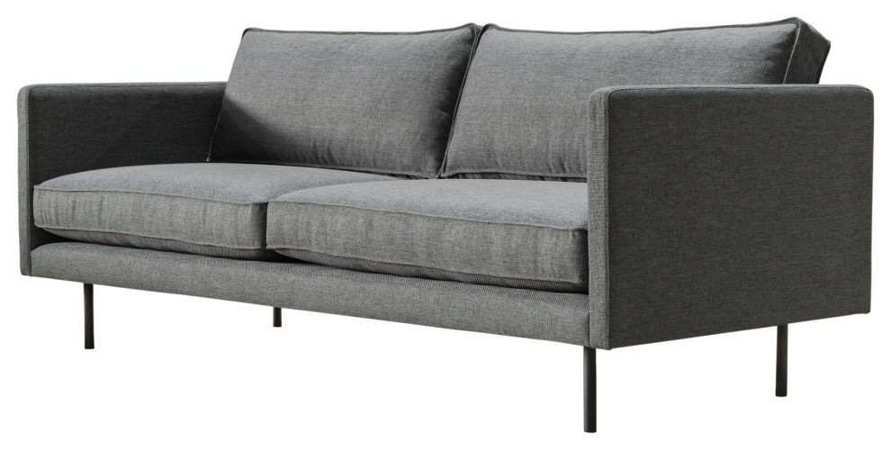 Raphael Sofa Anthracite   Midcentury   Sofas   by Kolibri Decor  Houzz